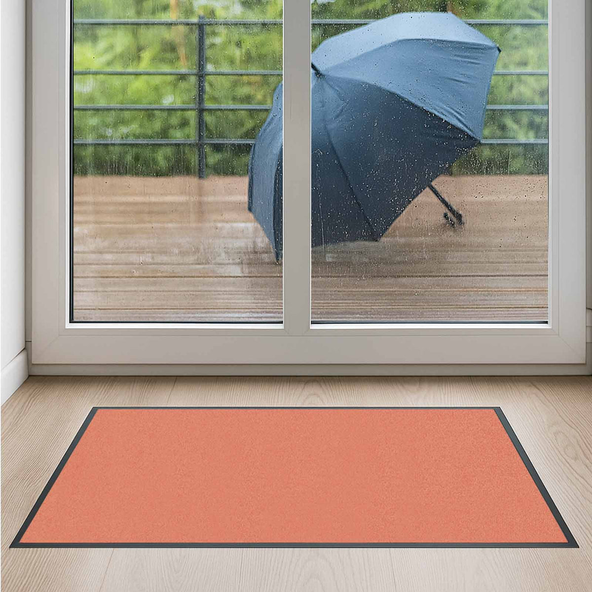 Premium Schmutzfangmatte PUBLIC - mit Brandschutzklasse - Maßanfertigung in 100 Farben Länge: 50cm x Breite: 40cm [ID:1788718729307]