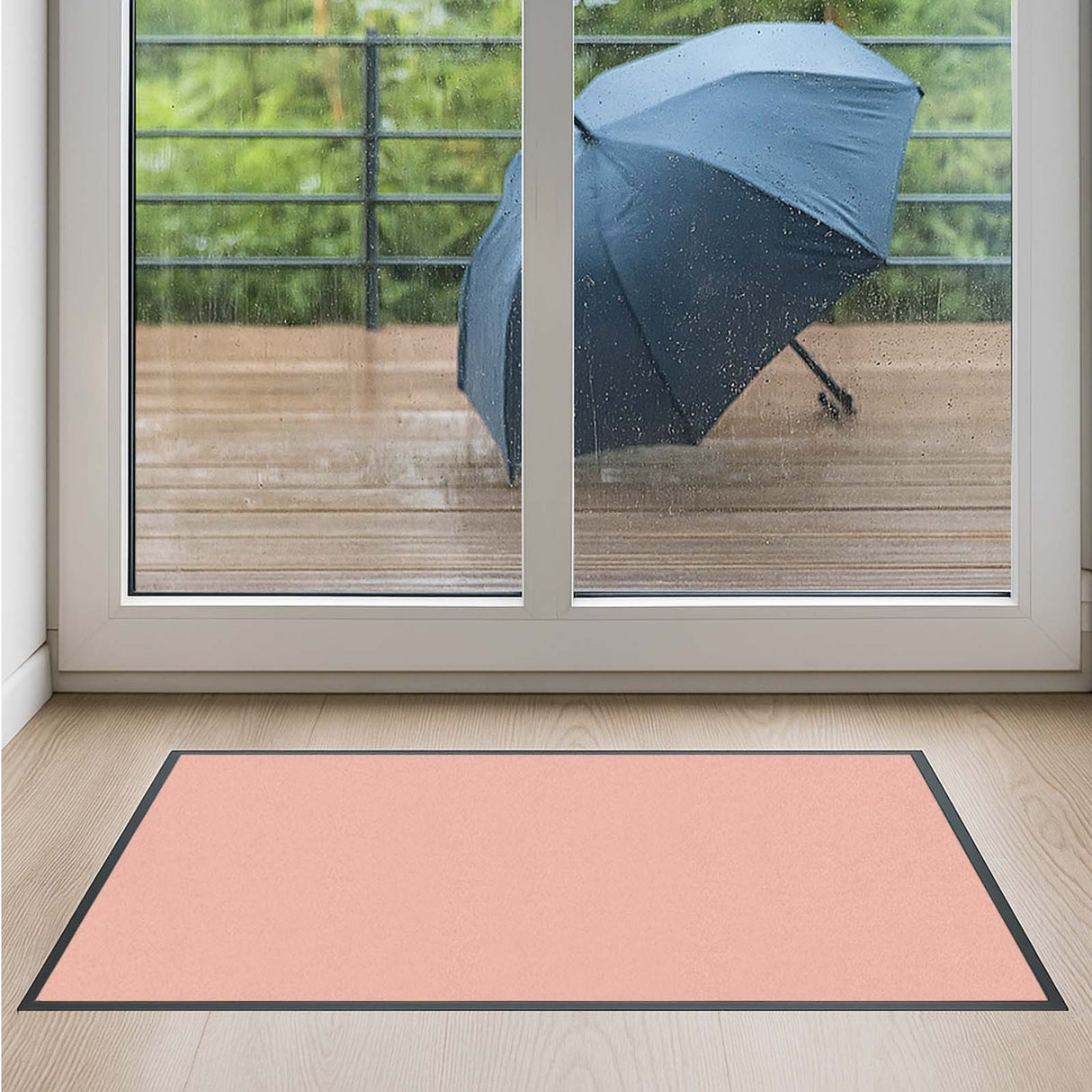 Premium Schmutzfangmatte PUBLIC - mit Brandschutzklasse - Maßanfertigung in 100 Farben Länge: 200cm x Breite: 120cm [ID:1784044456028]
