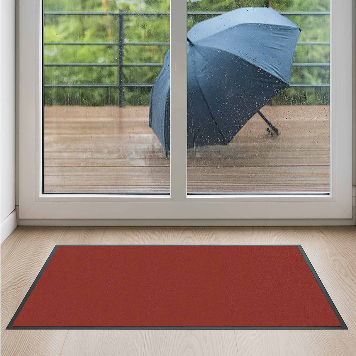 Premium Schmutzfangmatte PUBLIC - mit Brandschutzklasse - Maßanfertigung in 100 Farben Länge: 250cm x Breite: 115cm [ID:1786000666709]