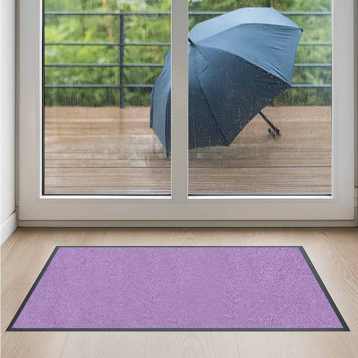 Premium Schmutzfangmatte PUBLIC - mit Brandschutzklasse - Maßanfertigung in 100 Farben Länge: 40cm x Breite: 143cm [ID:1785936355423]