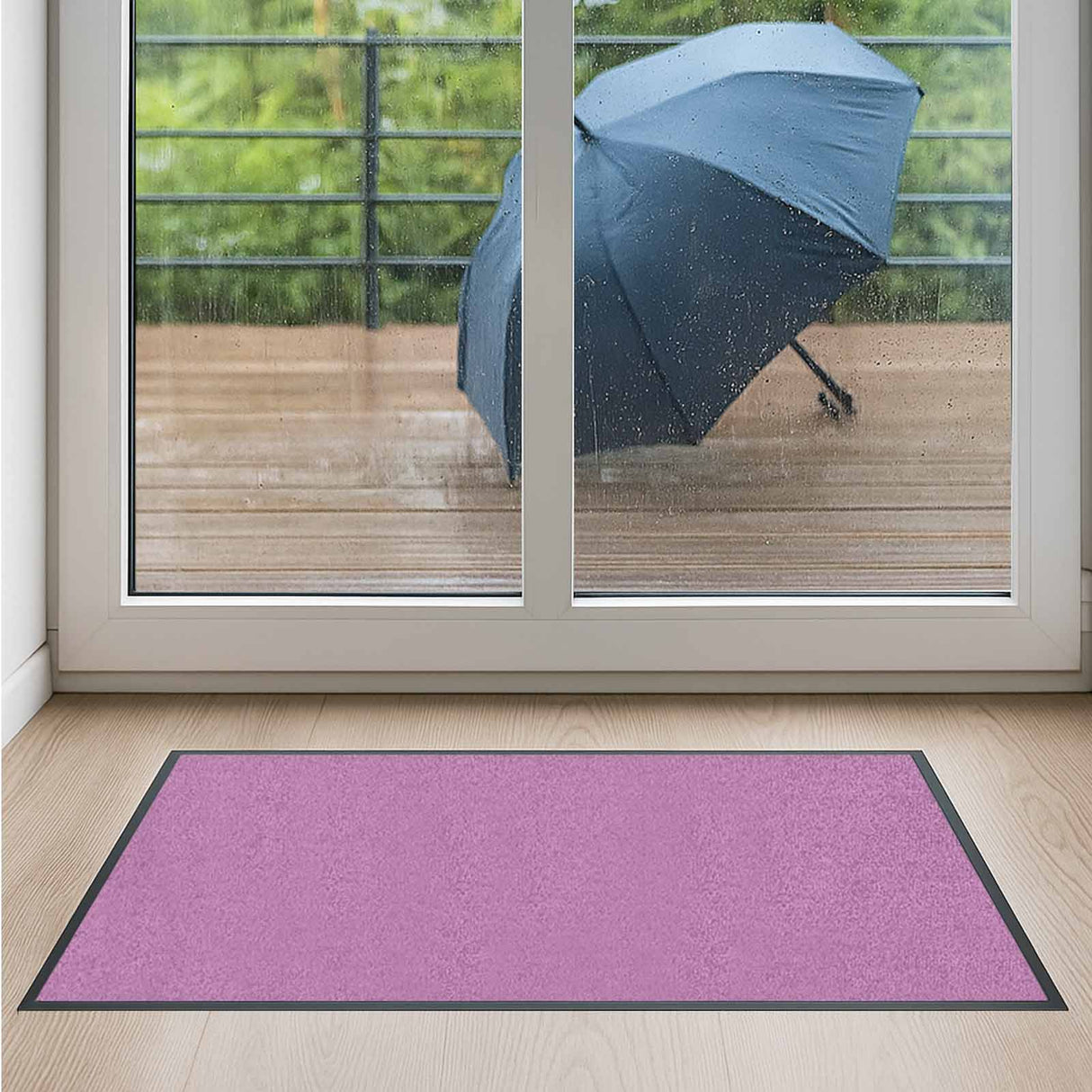 Premium Schmutzfangmatte PUBLIC - mit Brandschutzklasse - Maßanfertigung in 100 Farben 70cm x 120cm [ID:1782654954726]