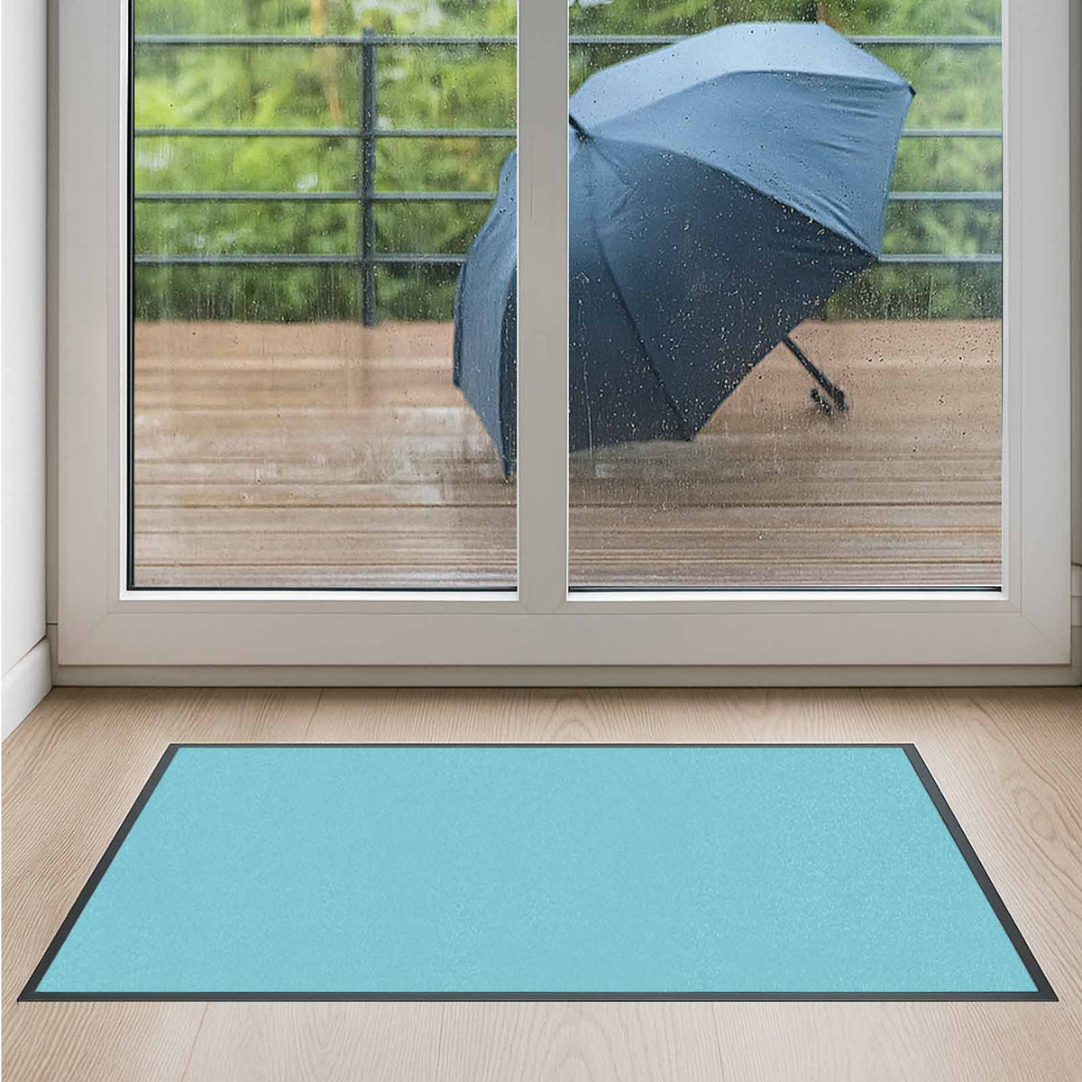 Schmutzfangmatte PUBLIC - mit Brandschutzklasse - Maßanfertigung in 100 Farben Länge: 95cm x Breite: 160cm [ID:1791709003117]