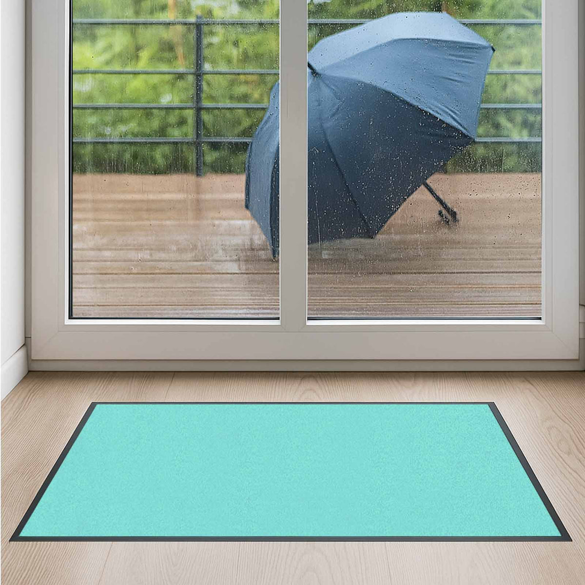 Schmutzfangmatte PUBLIC - mit Brandschutzklasse - Maßanfertigung in 100 Farben Länge: 80cm x Breite: 40cm [ID:1792673807393]
