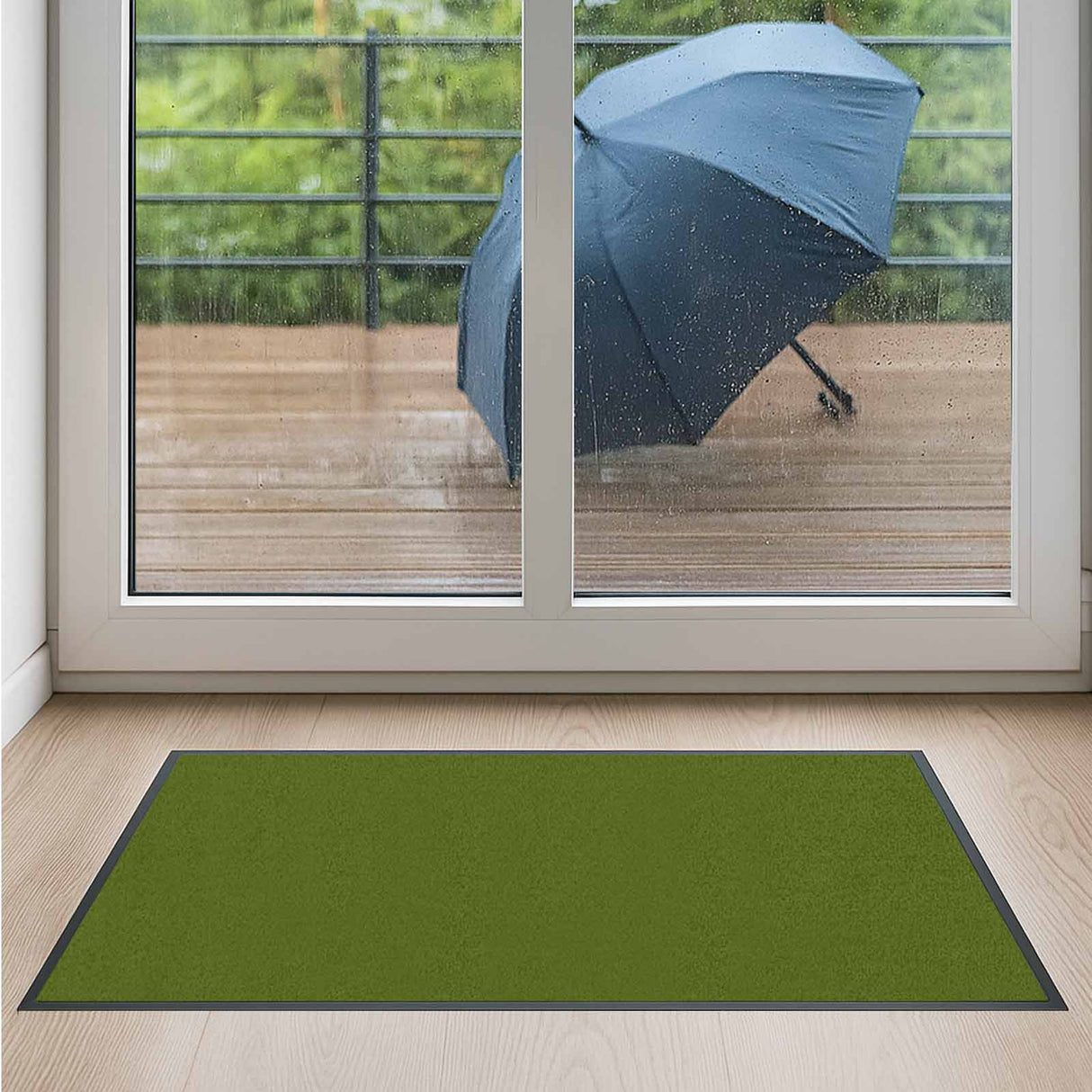 Premium Schmutzfangmatte PUBLIC - mit Brandschutzklasse - Maßanfertigung in 100 Farben Länge: 62cm x Breite: 107cm [ID:1784803745916]