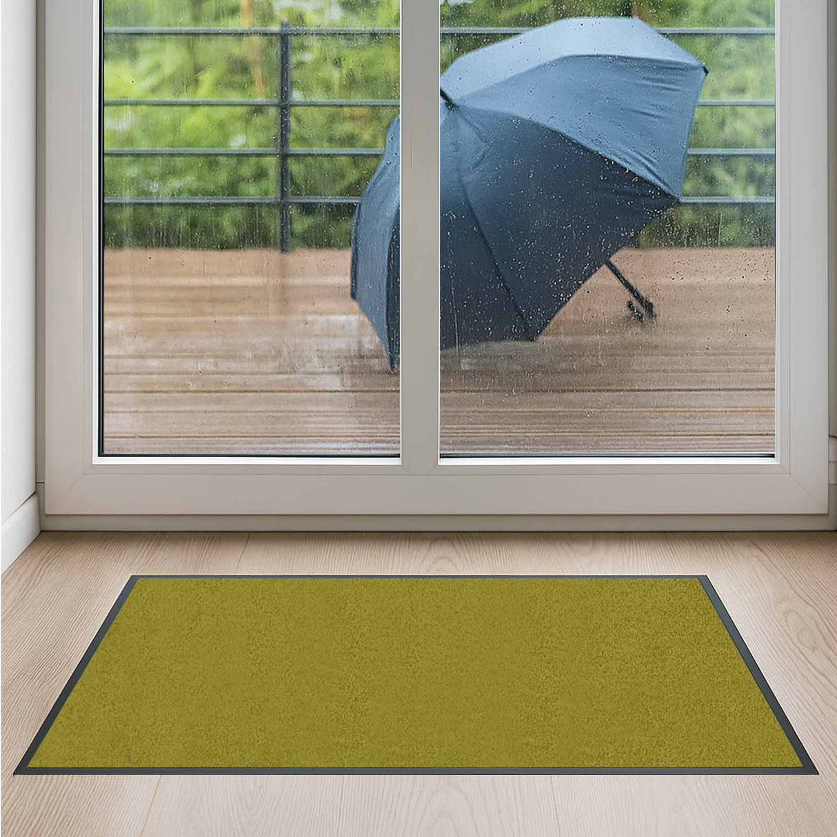 Premium Schmutzfangmatte PUBLIC - mit Brandschutzklasse - Maßanfertigung in 100 Farben Länge: 60cm x Breite: 110cm [ID:1784201343648]