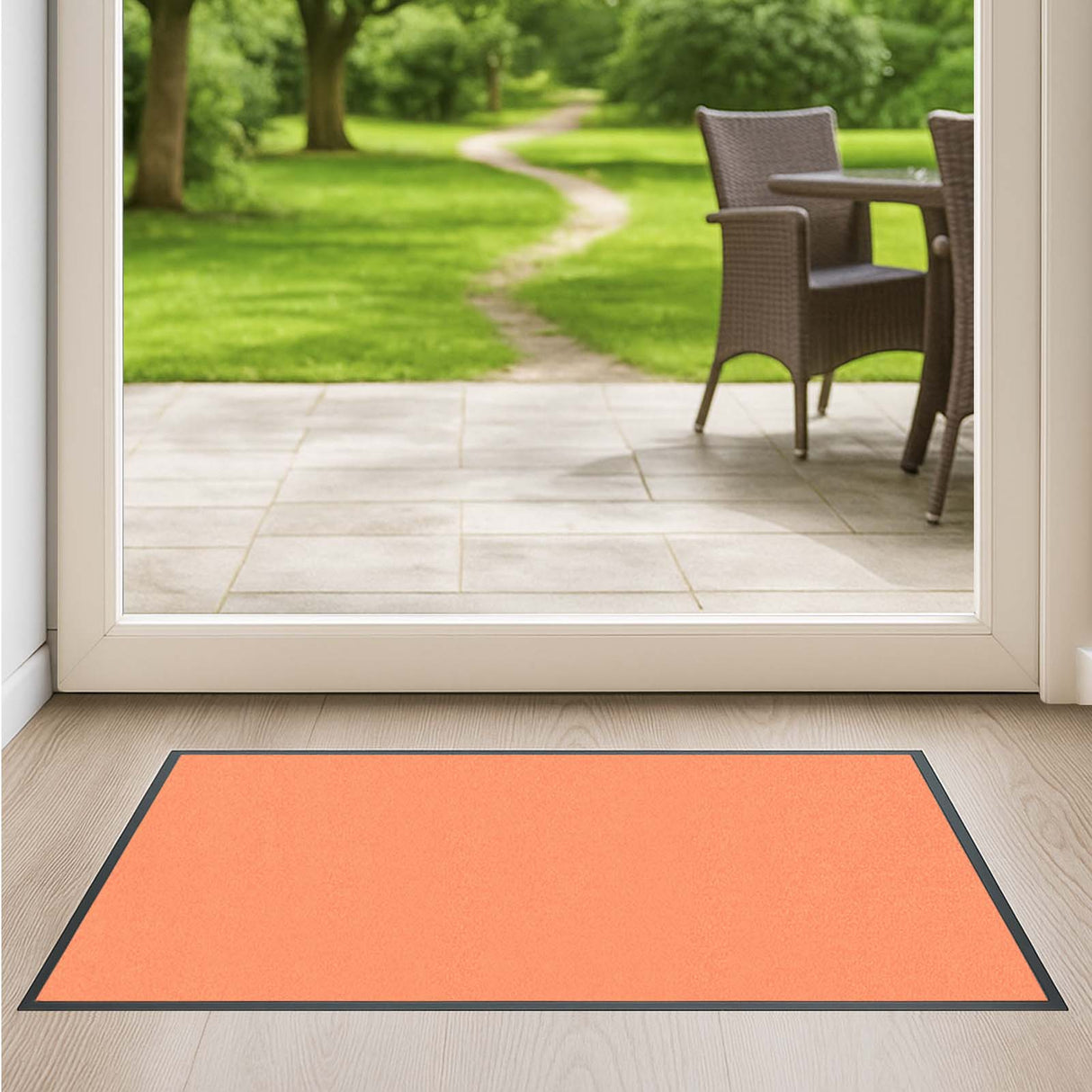 Schmutzfangmatte Premium - hochwertig & farbbrillant - Maßanfertigung in 100 Farben Länge: 40cm x Breite: 55cm [ID:1786723050927]