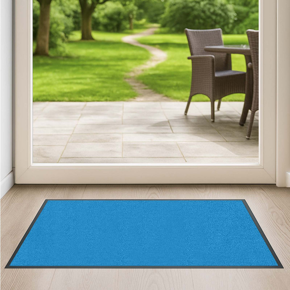Schmutzfangmatte Premium - hochwertig & farbbrillant - Maßanfertigung in 100 Farben Länge: 40cm x Breite: 55cm [ID:1787328012457]
