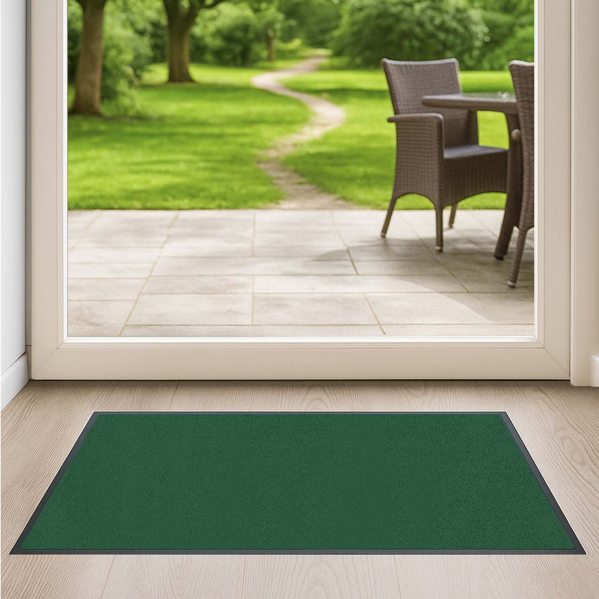 Schmutzfangmatte Premium nach Maß | 092 Dunkelgrün