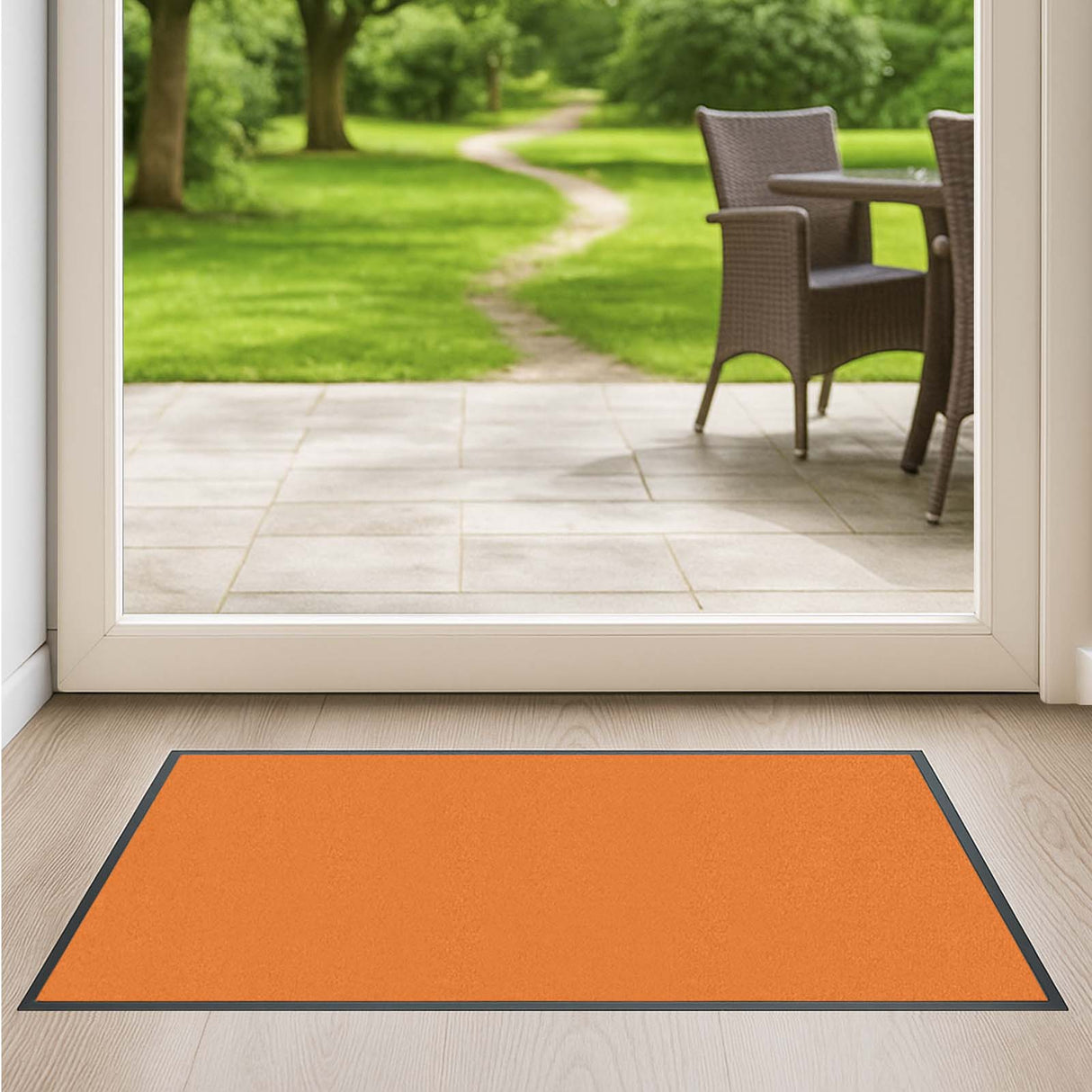 Schmutzfangmatte Premium - hochwertig & farbbrillant - Maßanfertigung in 100 Farben Länge: 80cm x Breite: 50cm [ID:1785863640359]