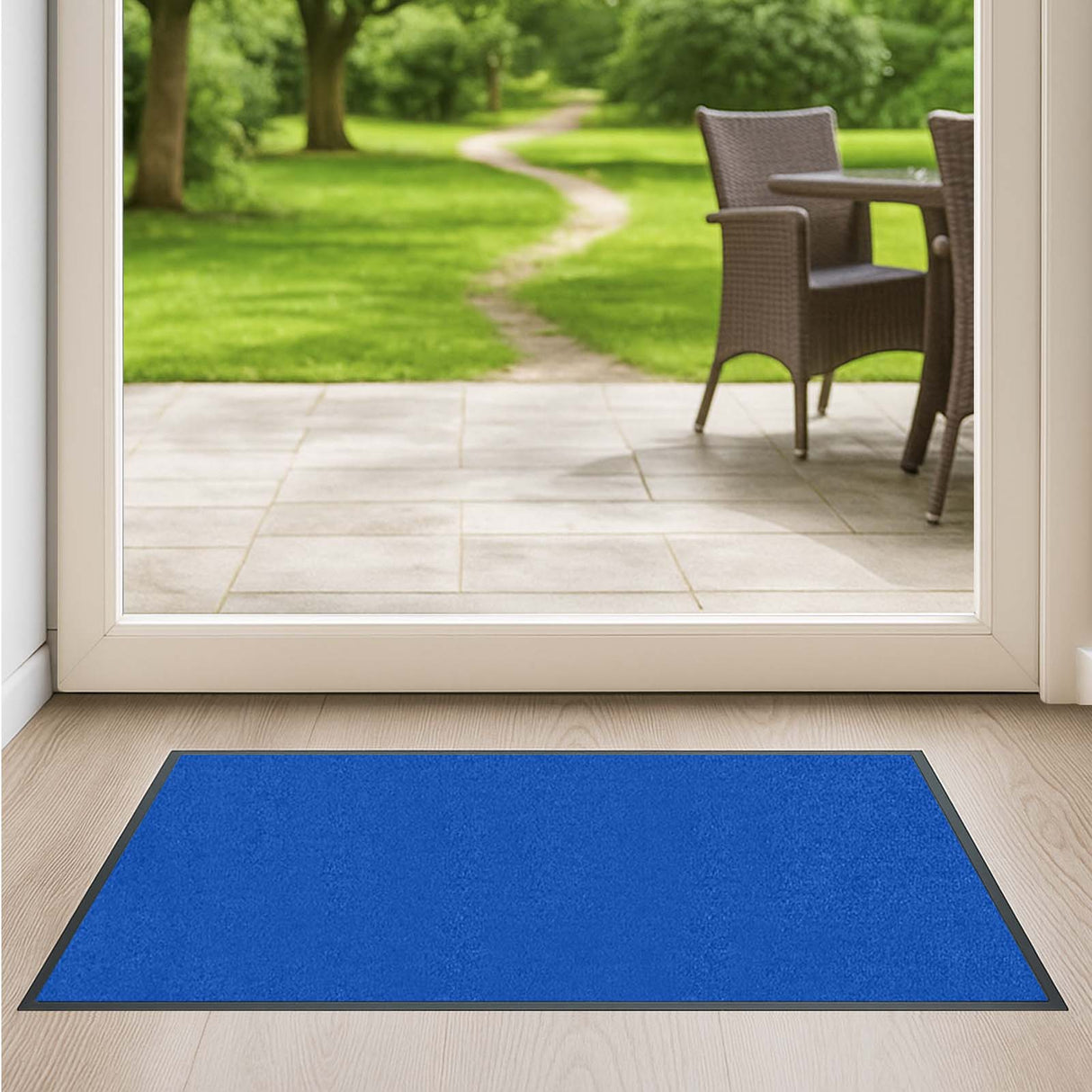 Schmutzfangmatte Premium - hochwertig & farbbrillant - Maßanfertigung in 100 Farben Länge: 70cm x Breite: 40cm [ID:1786957507174]