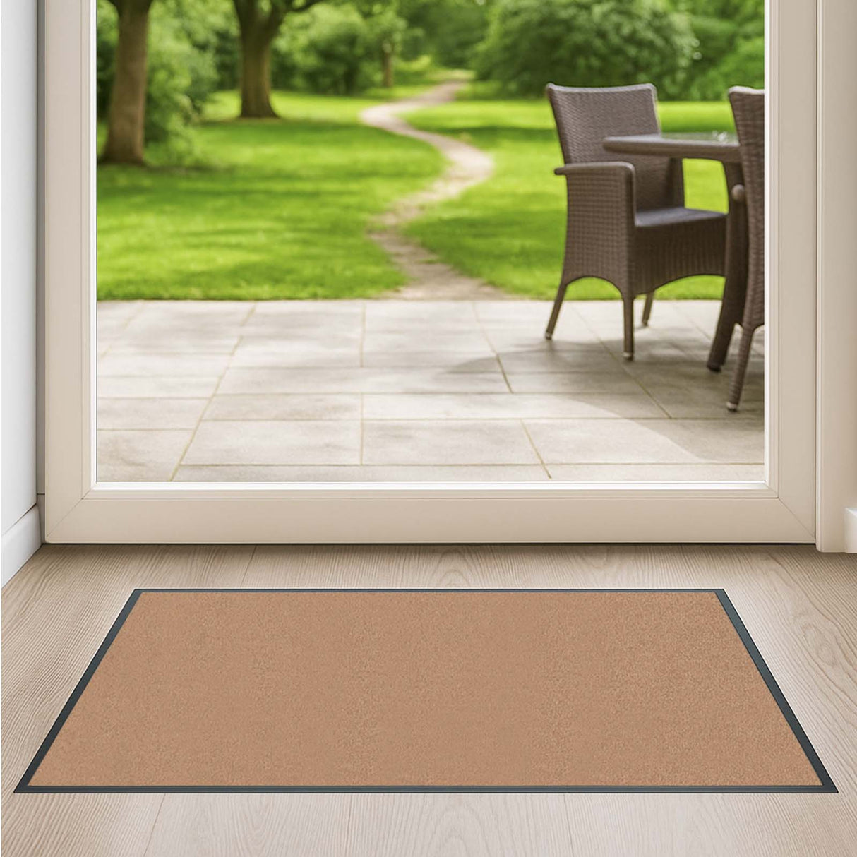 Schmutzfangmatte Premium - hochwertig & farbbrillant - Maßanfertigung in 100 Farben Länge: 60cm x Breite: 35cm [ID:1787824572662]