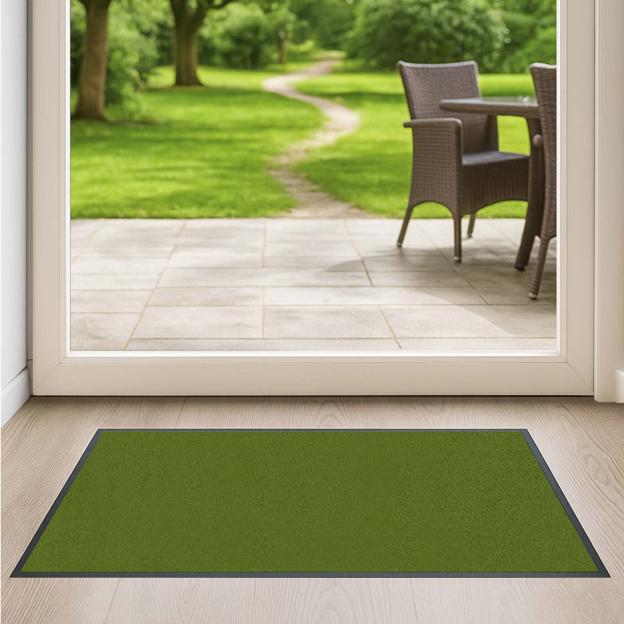 Schmutzfangmatte Premium - hochwertig & farbbrillant - Maßanfertigung in 100 Farben Länge: 70cm x Breite: 50cm [ID:1787484970358]