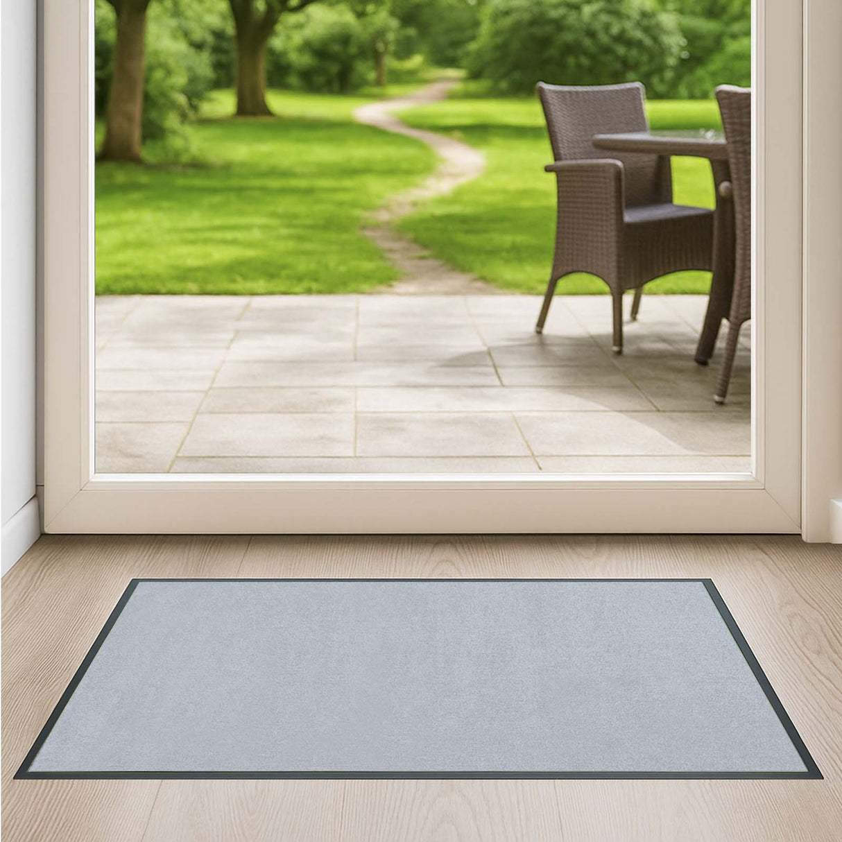 Schmutzfangmatte Premium - hochwertig & farbbrillant - Maßanfertigung in 100 Farben Länge: 80cm x Breite: 40cm [ID:1785735316455]