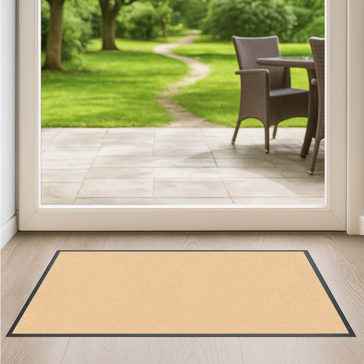 Schmutzfangmatte Premium - hochwertig & farbbrillant - Maßanfertigung in 100 Farben Länge: 108cm x Breite: 194cm [ID:1786128875555]