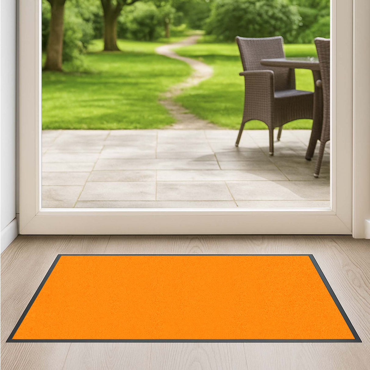 Schmutzfangmatte Premium - hochwertig & farbbrillant - Maßanfertigung in 100 Farben Länge: 220cm x Breite: 100cm [ID:1786171488757]