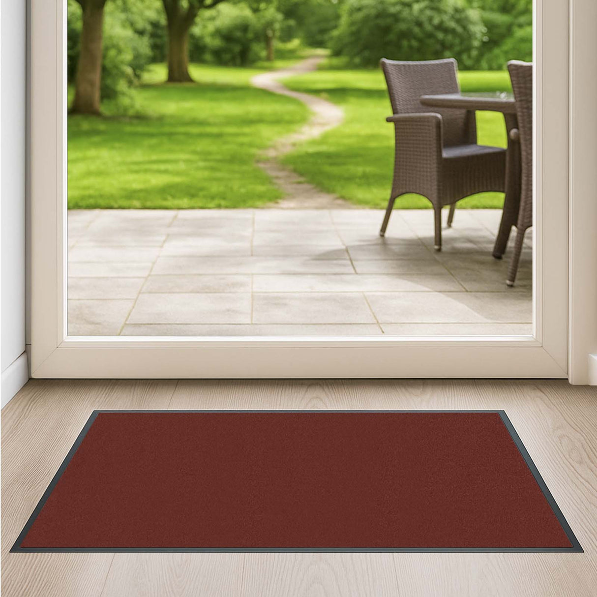 Schmutzfangmatte Premium - hochwertig & farbbrillant - Maßanfertigung in 100 Farben Länge: 220cm x Breite: 40cm [ID:1786094819181]