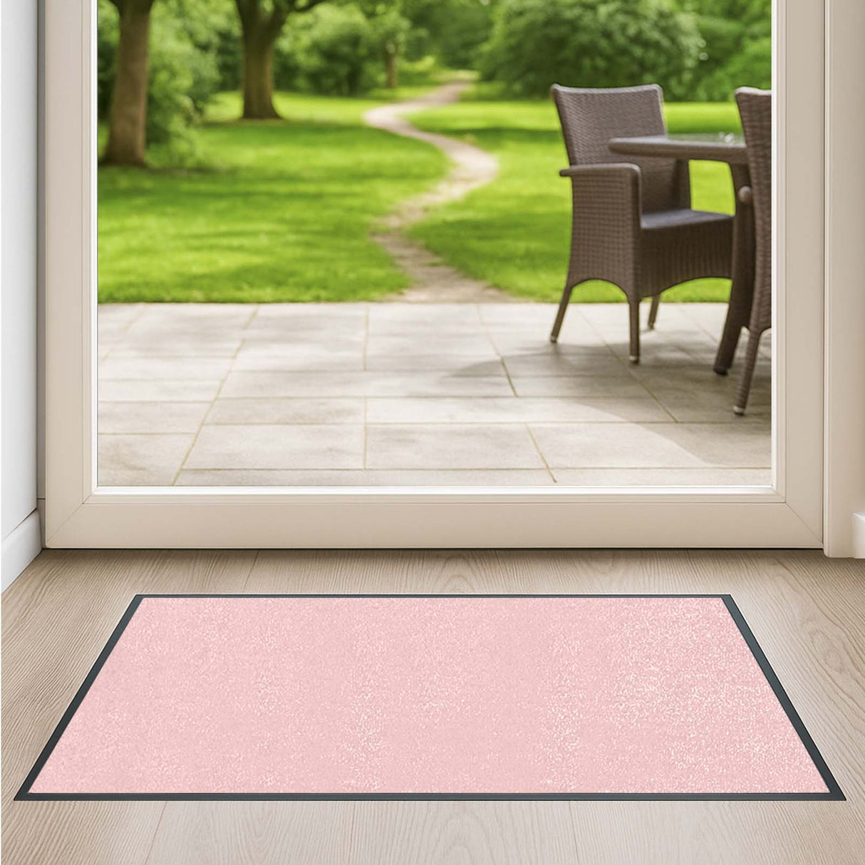 Schmutzfangmatte Premium - hochwertig & farbbrillant - Maßanfertigung in 100 Farben 200cm x 94cm [ID:1782164552537]
