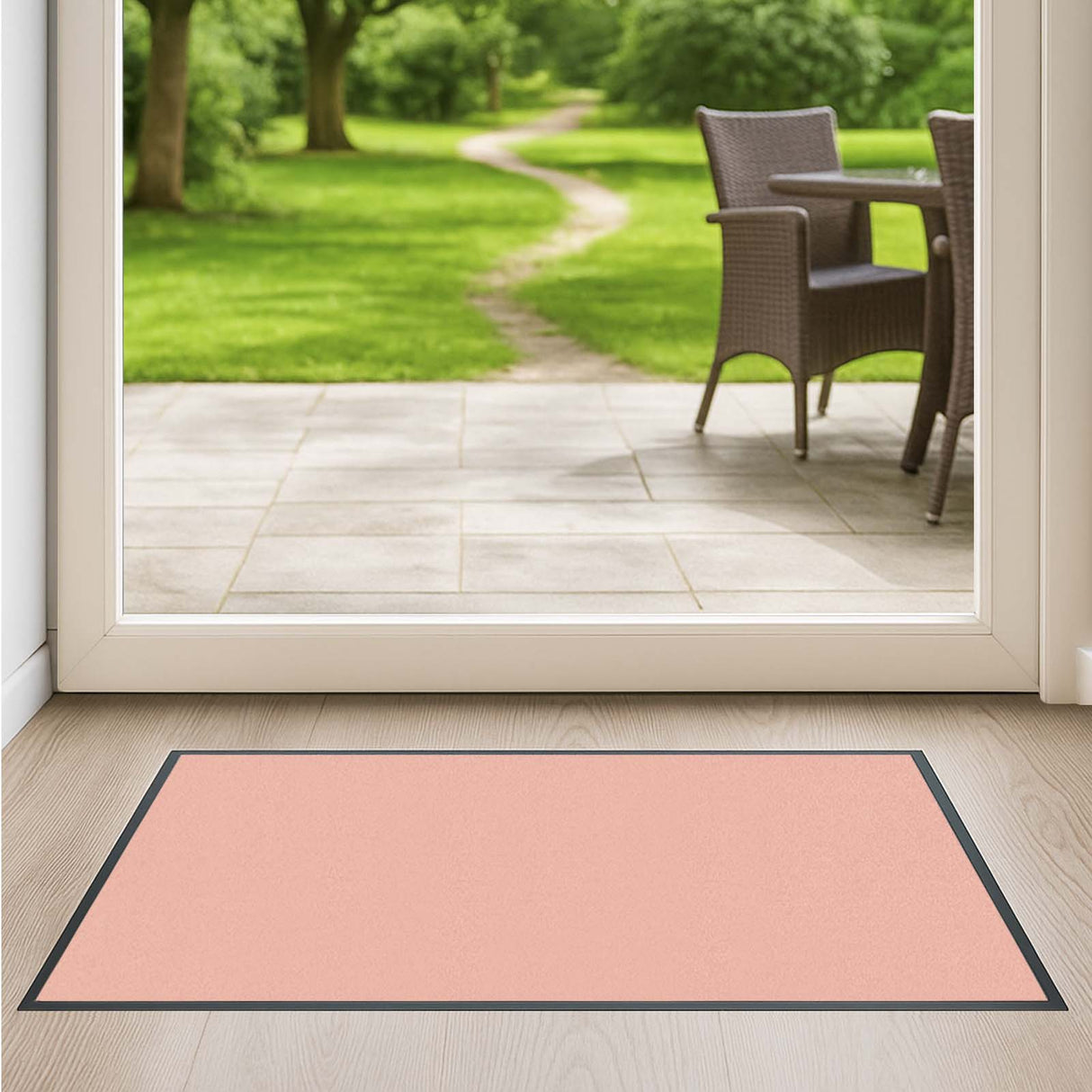 Schmutzfangmatte Premium - hochwertig & farbbrillant - Maßanfertigung in 100 Farben 80cm x 120cm [ID:1781283232558]