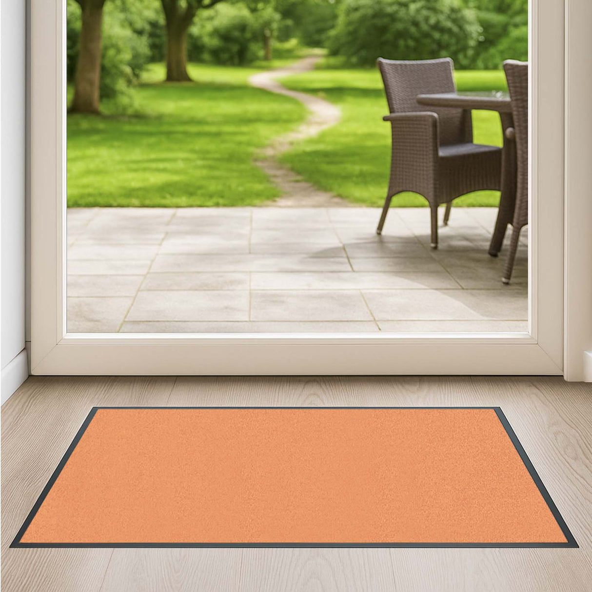 Schmutzfangmatte Premium - hochwertig & farbbrillant - Maßanfertigung in 100 Farben Länge: 60cm x Breite: 35cm [ID:1787824697336]