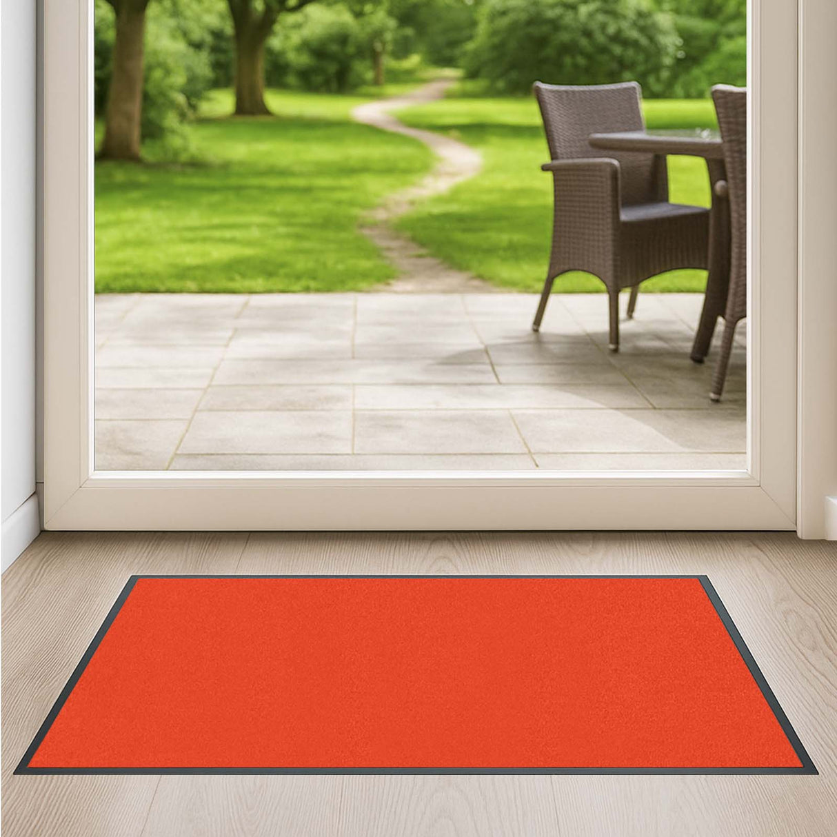 Schmutzfangmatte Premium - hochwertig & farbbrillant - Maßanfertigung in 100 Farben Länge: 73cm x Breite: 49cm [ID:1785709375217]