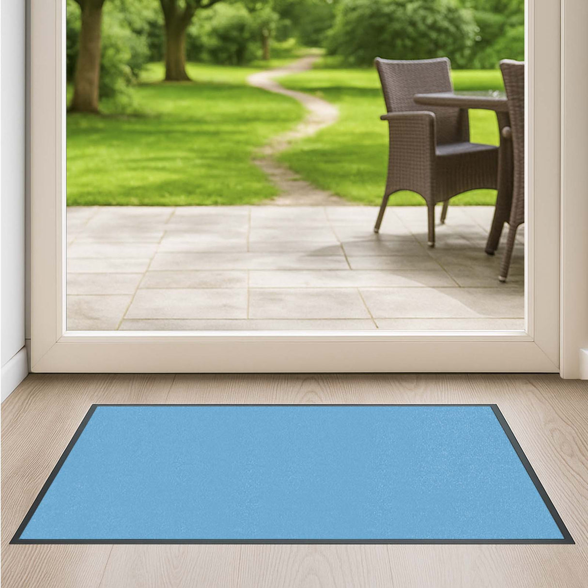 Schmutzfangmatte Premium - hochwertig & farbbrillant - Maßanfertigung in 100 Farben Länge: 40cm x Breite: 55cm [ID:1787328096758]