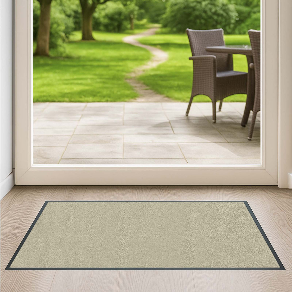 Schmutzfangmatte Premium - hochwertig & farbbrillant - Maßanfertigung in 100 Farben Länge: 280cm x Breite: 80cm [ID:1787394462073]