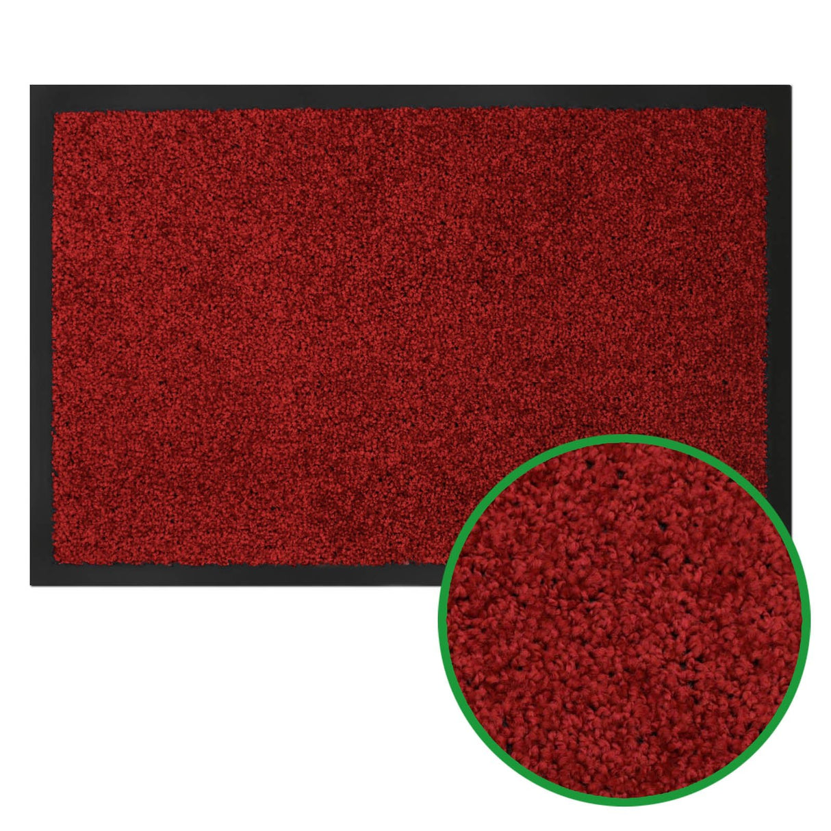 Schmutzfang Teppich Eingangsbereich | Rot