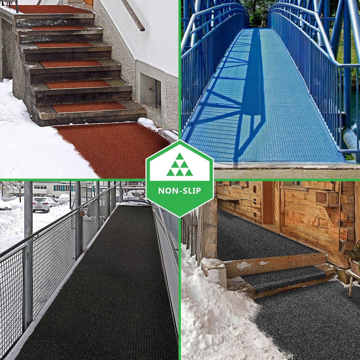 Sicherheitsmatte SAFETY STEP Anwendungsbeispiele | Info