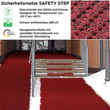 Sicherheitsmatte SAFETY STEP Anwendung Eingangsbereich Mattenlager | Rot