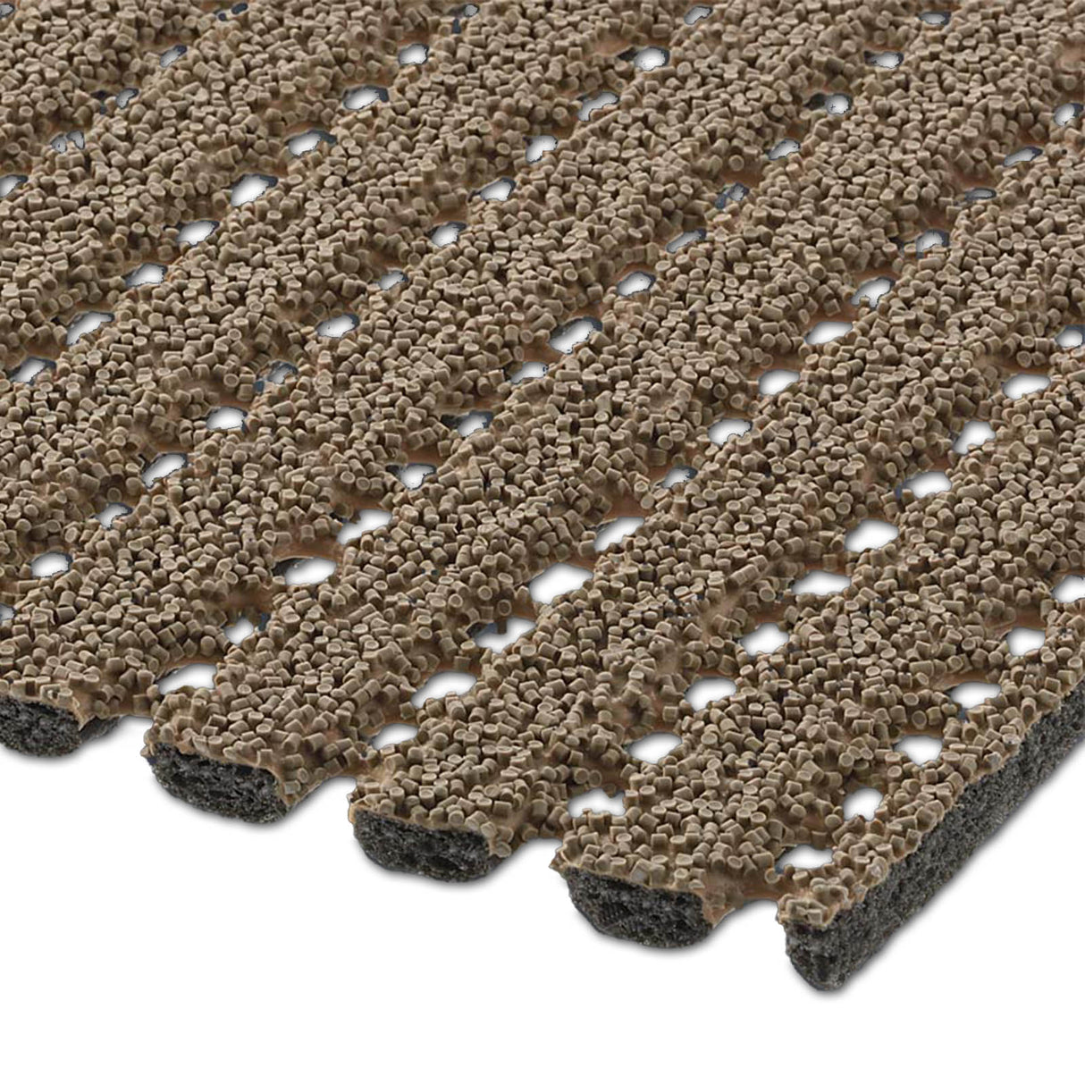 Sicherheitsmatte WINTER STEP Nahaufnahme Mattenlager | Beige