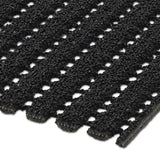 Sicherheitsmatte WINTER STEP Nahaufnahme Mattenlager | Schwarz