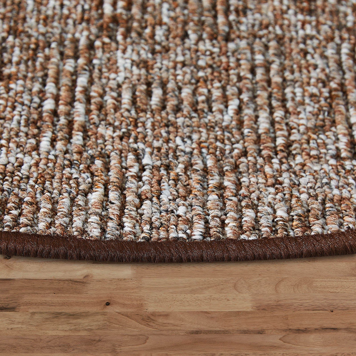 Stufenmatten Liam - 25x65 cm - Halbrund | Creme