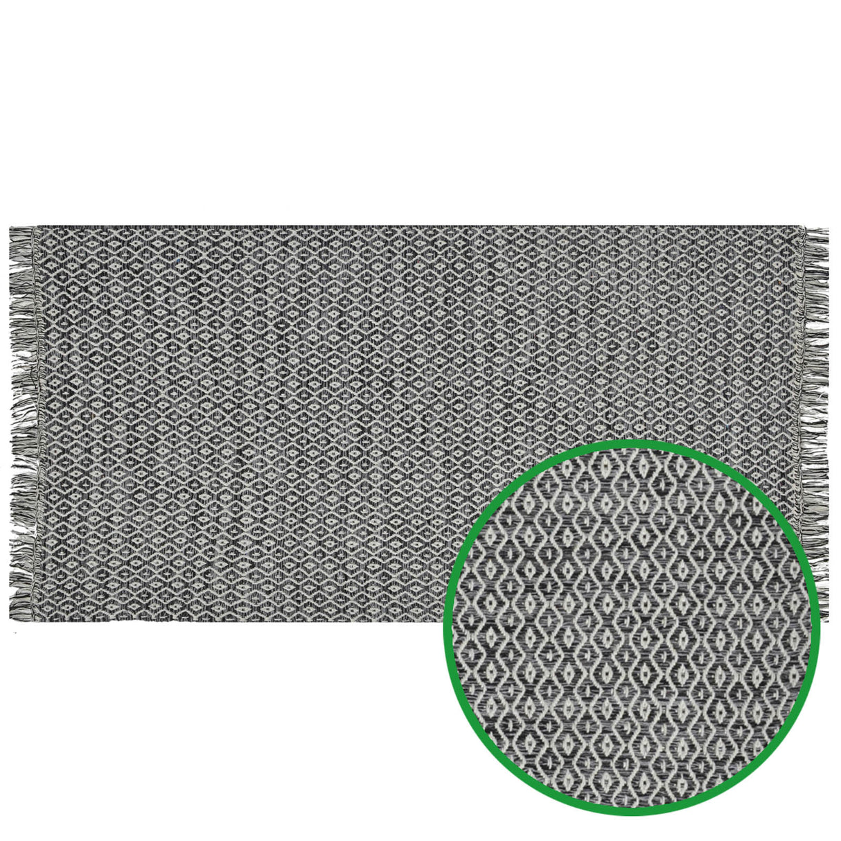 Teppich ANDA - grau