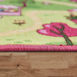 Kinderspielteppich CANDY TOWN - Ein Traum in Pink