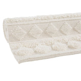 Handweb-Teppich DALTON Rolle Mattenlager | Creme