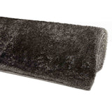 Hochflor-Teppich LYNN Rolle Mattenlager | Anthrazit