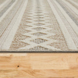 Web-Teppich PARKER Anwendung Boden Mattenlager | Creme-Grau