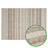 Web-Teppich PARKER Gesamtansicht Mattenlager | Creme-Grau