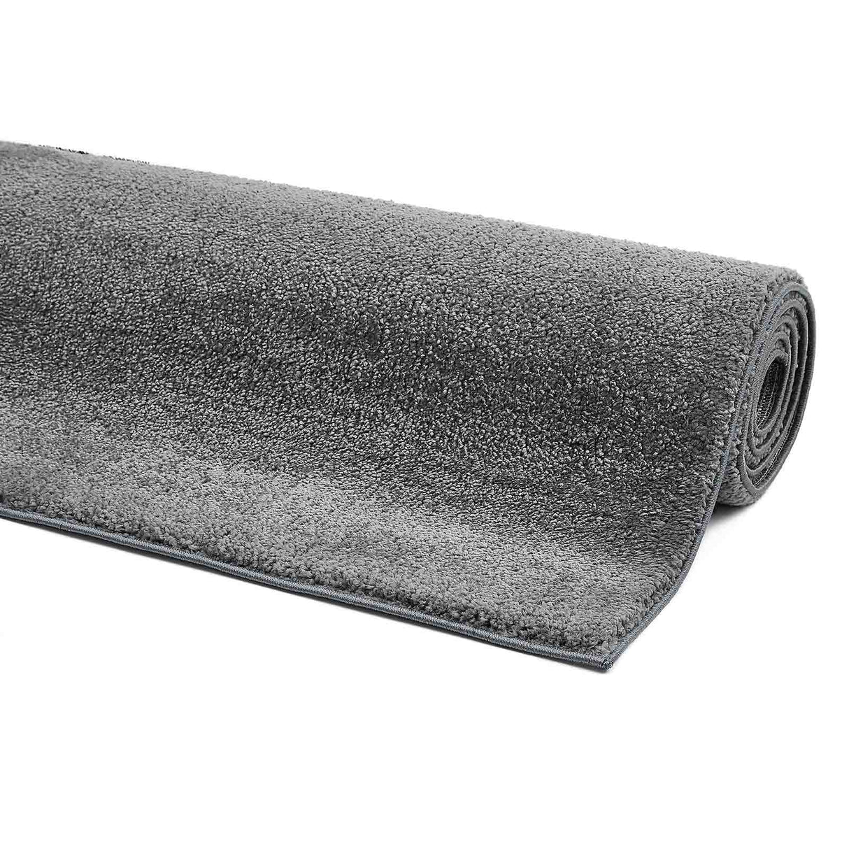 Web-Teppich TRINITY Rolle Mattenlager | Grau