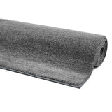 Web-Teppich TRINITY Rolle Mattenlager | Grau