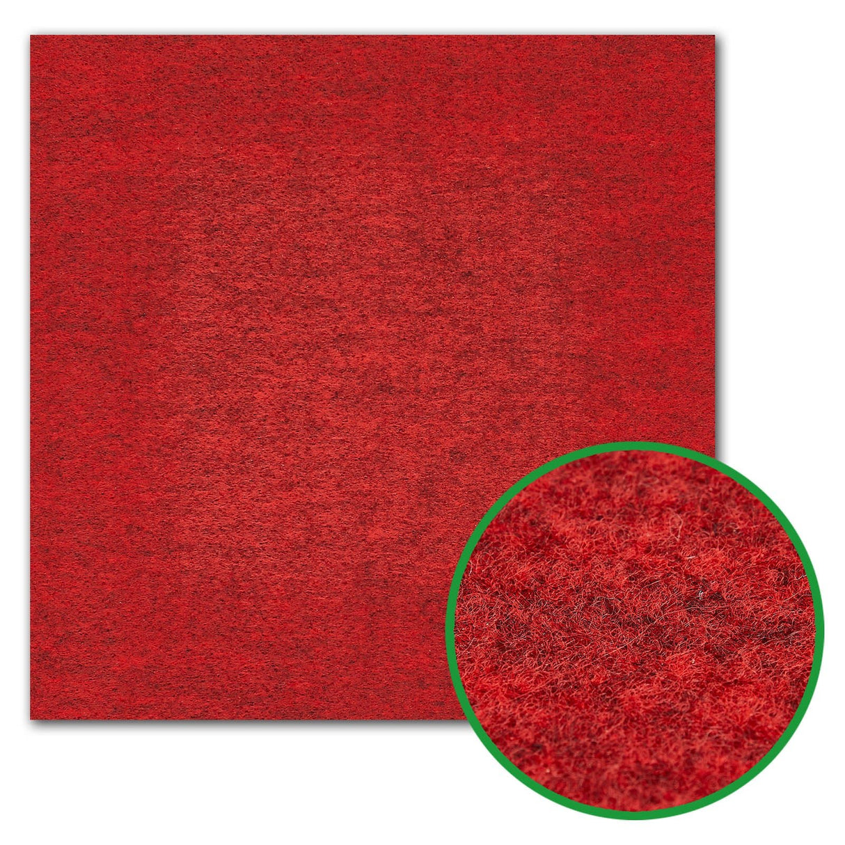 Nadelfilz Teppichfliesen TUNDRA | Rot