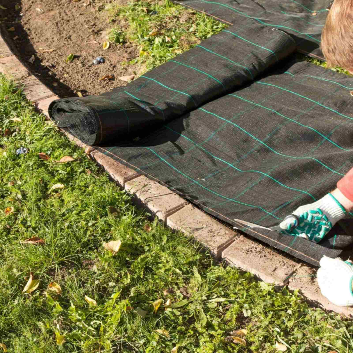 Toile de paillage FLORA 100 g/m² - Toile de jardin sur mesure pour les zones de jardin exigeantes