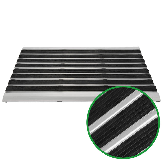 Schuhabstreifer außen - Mit Lamellen Einlage