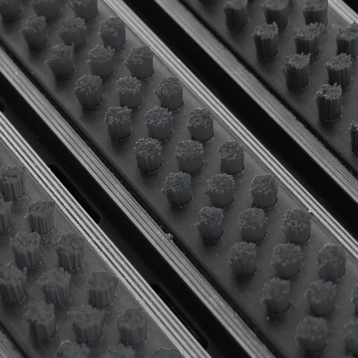 Eingangsmatte ALUPRO mit Bürsten-Einsatz | Dunkelgrau