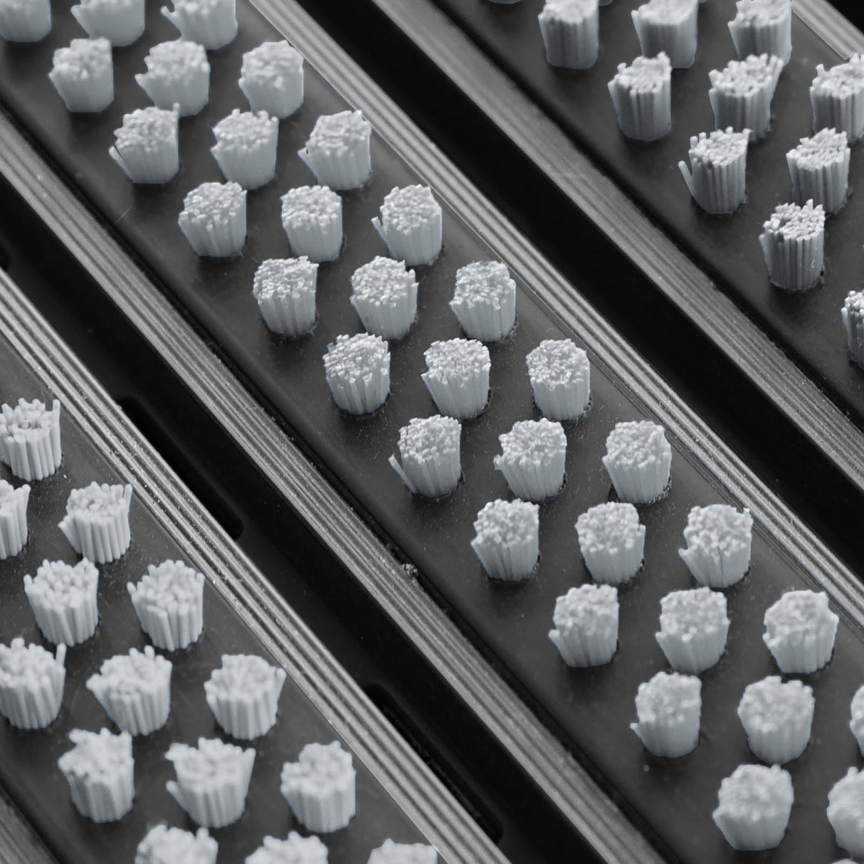 Eingangsmatte ALUPRO mit Bürsten-Einsatz | Hellgrau