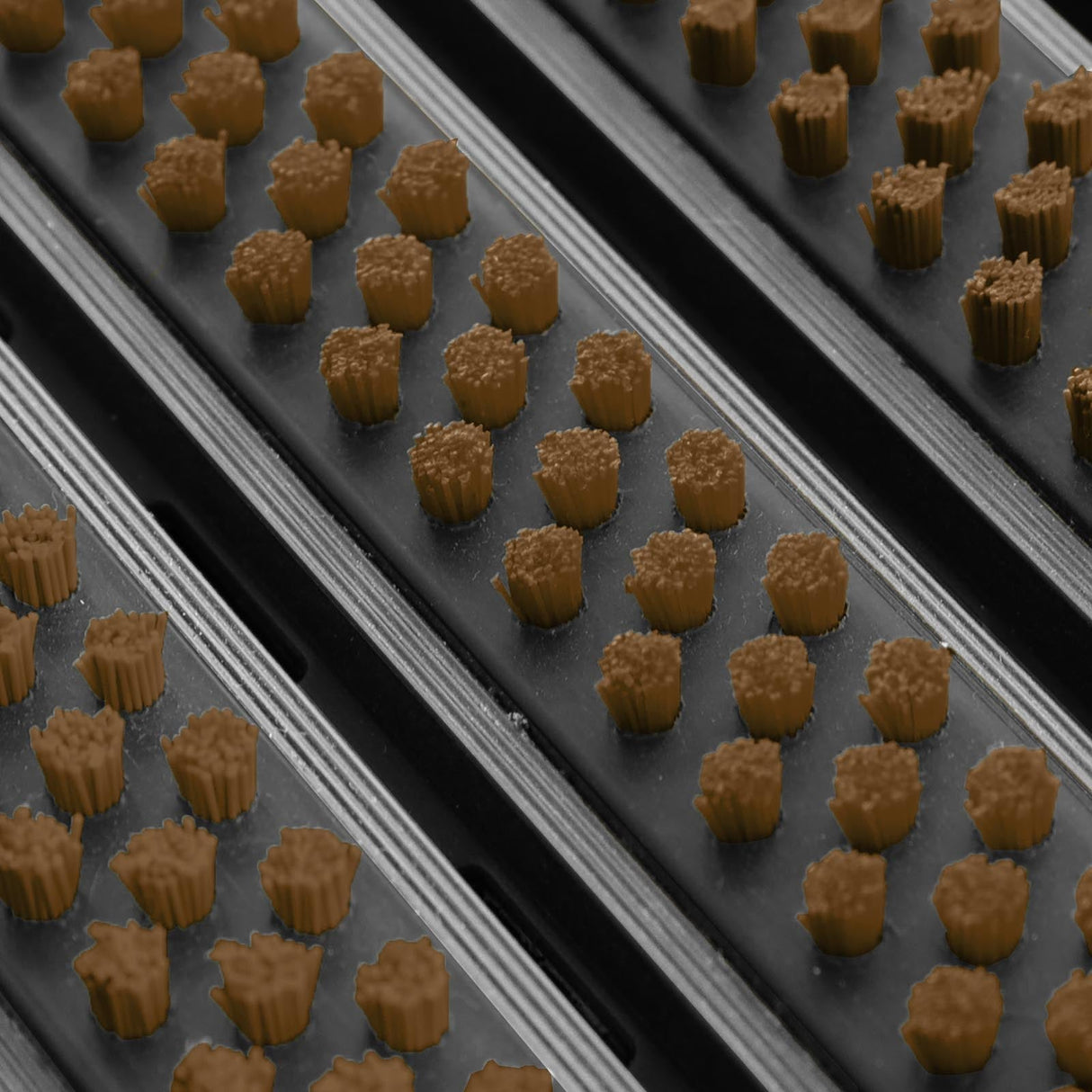 Eingangsmatte ALUFLOW mit Bürsten-Einsatz | Beige