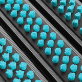 Eingangsmatte ALUFLOW mit Bürsten-Einsatz | Mint