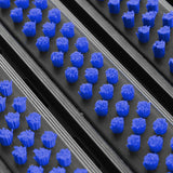 Eingangsmatte ALUPRO mit Bürsten-Einsatz | Blau