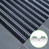 Eingangsmatte ALUPRO mit Bürsten-Einsatz | Schwarz