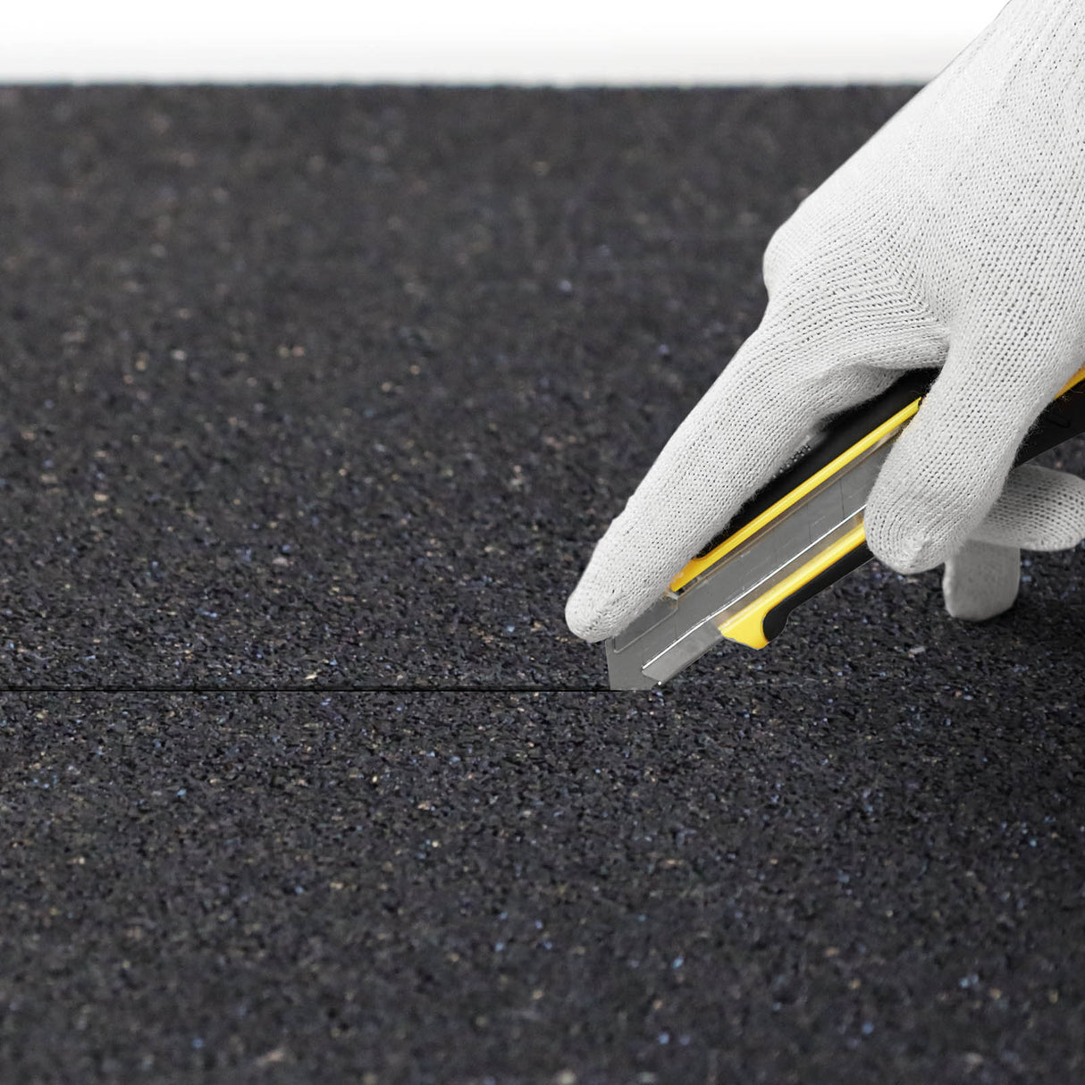 Tapis en caoutchouc anti-vibrations - 10 mm d'épaisseur
